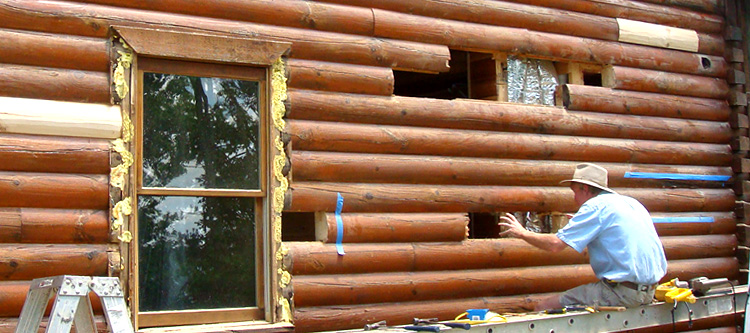 Log Home Repair Hardin County, Ohio