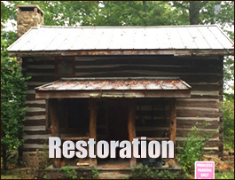 Historic Log Cabin Restoration  Hardin County, Ohio